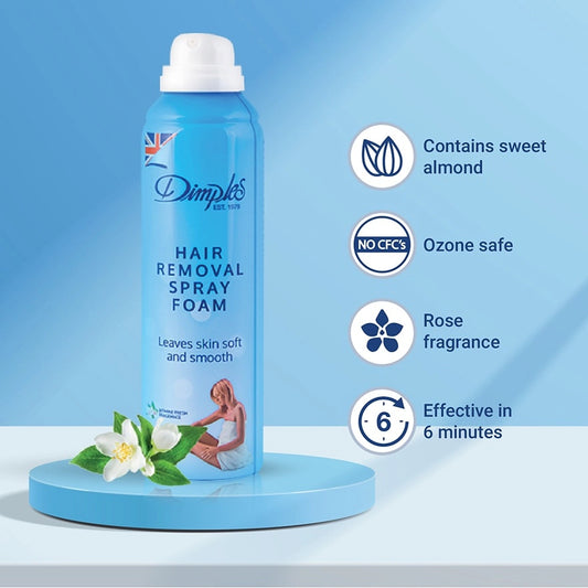 Dimples hair removal spray foam (jasmine)