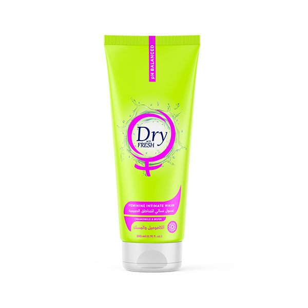 Dry fresh feminine wash 200ml ( chamomile & musk)