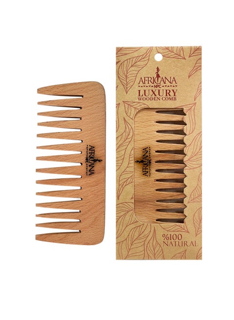 Africana wooden comb