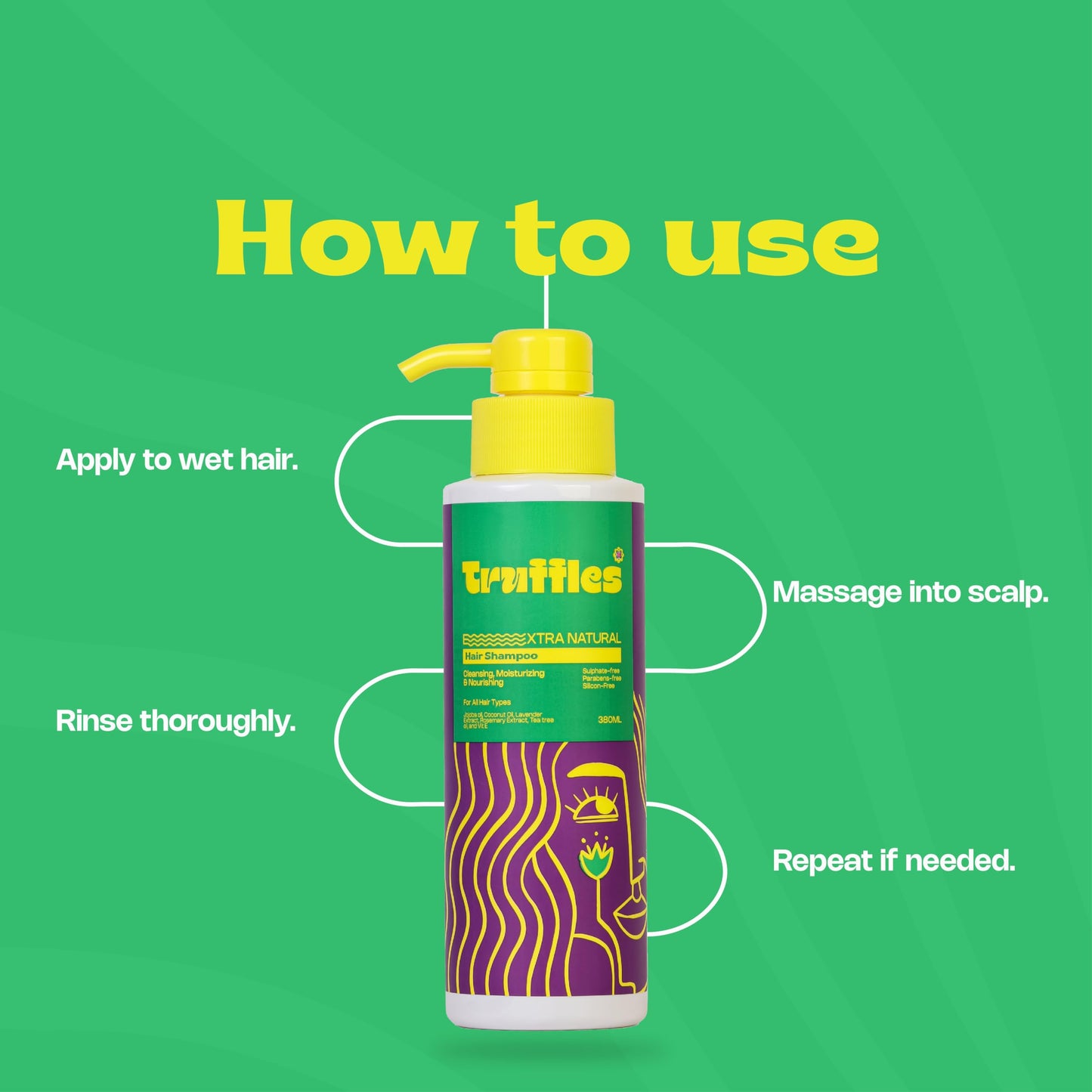 Truffles moisturizer shampoo 350ml