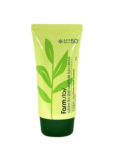 Farm stay sunscreen with green tea extracts
