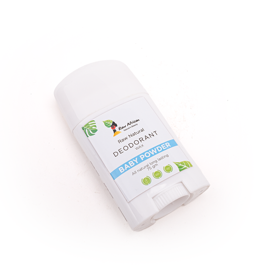 Raw African deodorant wax baby powder 75 gm