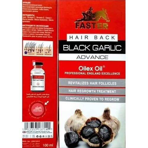 FASTER BLACK GARLIC ADVANCE OILEX OIL 100ML (RED)