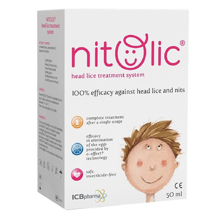 Ntiolic علاج قمل الرأس
