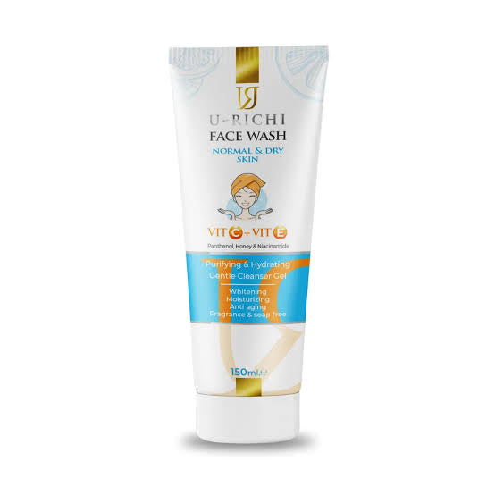 U-Richi normal& dry skin cleanser 150ml
