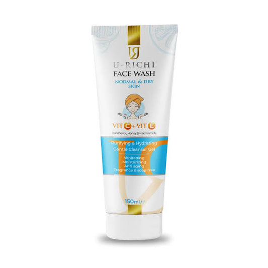U-Richi normal& dry skin cleanser 150ml