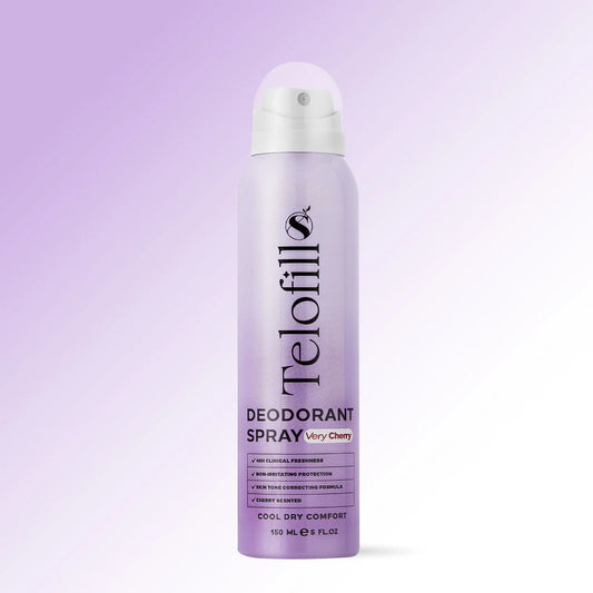 Telofill deodorant spray very cherry