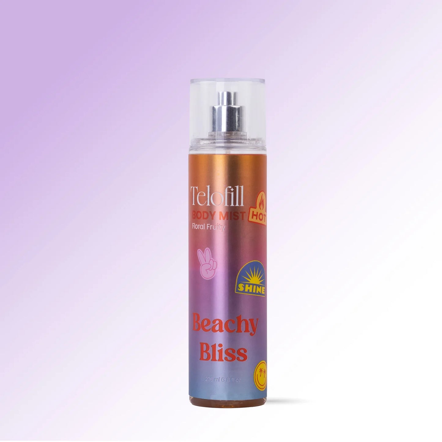 Telofill peach bliss body mist