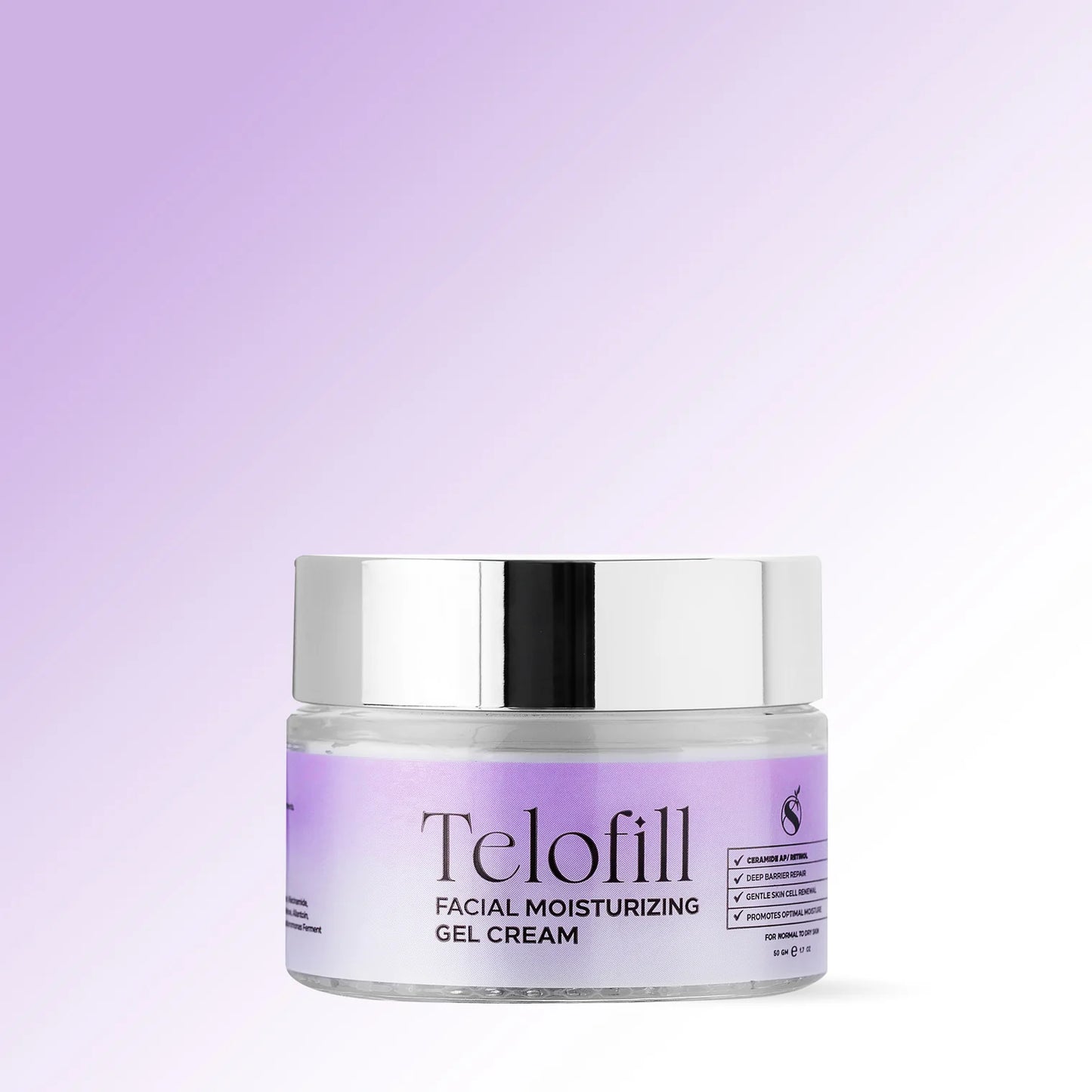 Telofill facial moisturizer gel cream