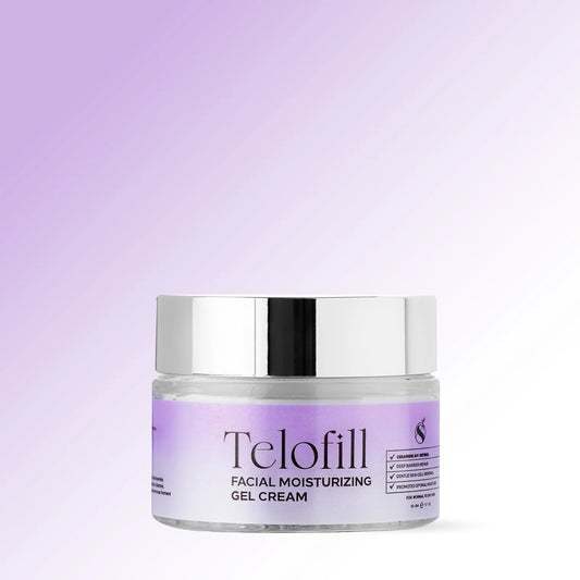 Telofill facial moisturizer gel cream