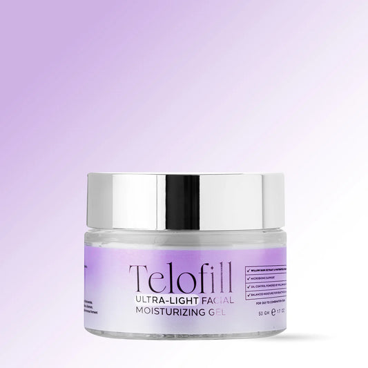 Telofill ultra light facial moisturizer gel