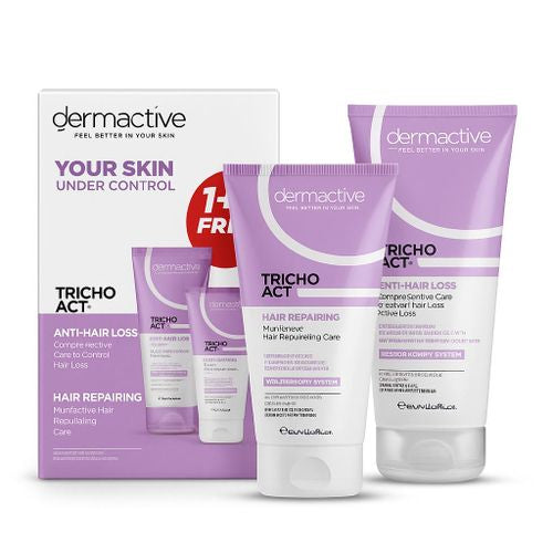 Dermactive anti hair loss shampoo 1+1