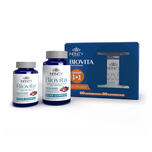 Infinity Biovita Jelly Candy offer 1+1 (60 Pcs + 30 Pcs)
