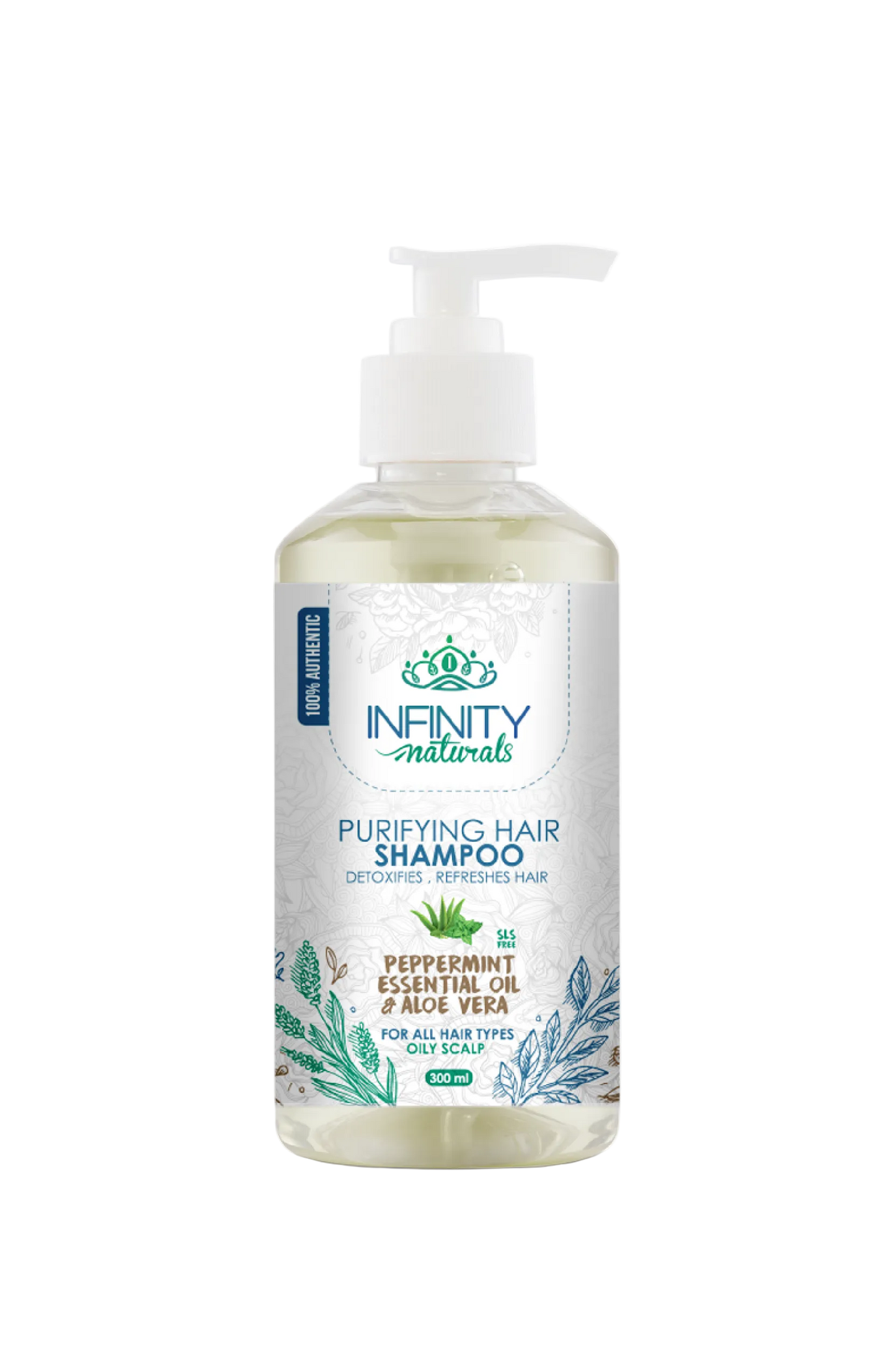 Infinity shampoo peppermint and aloevera