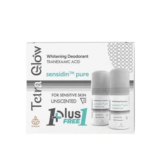 Tetra glow whitening deodorant 1+1 offer unscented