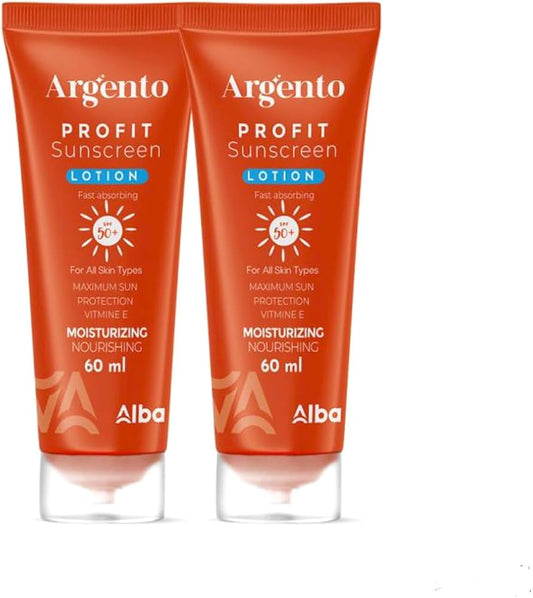 Argento profit sunscreen lotion 60ml (1+1)