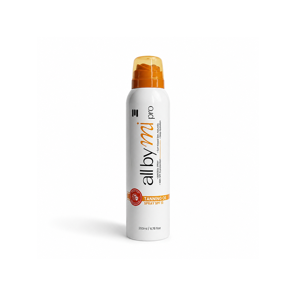 All by mi pro tanning oil spray spf50+