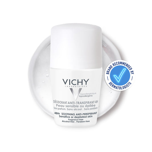 Vichy DEO 48H SOOTHING 50ML WHITE CAP