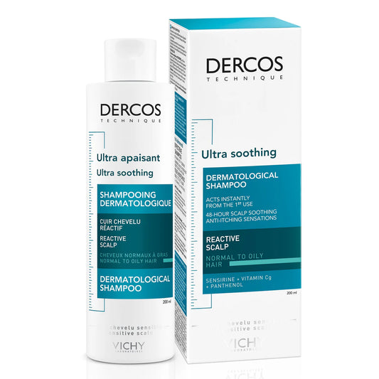 DERCOS Ultra Soothing Shampoo Oily 200ml