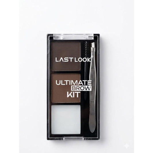 Last Look ULTIMATE BROW KIT Brow Power in a Box With tweezers and a brush - 15g