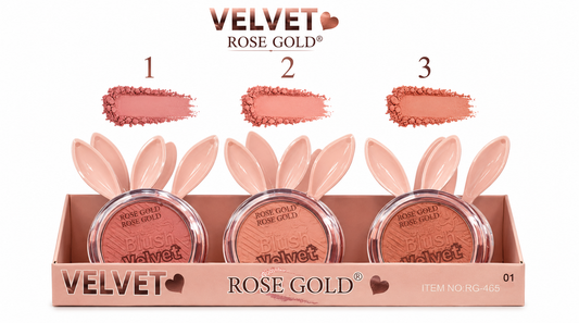 Rose gold velvet blusher درجات