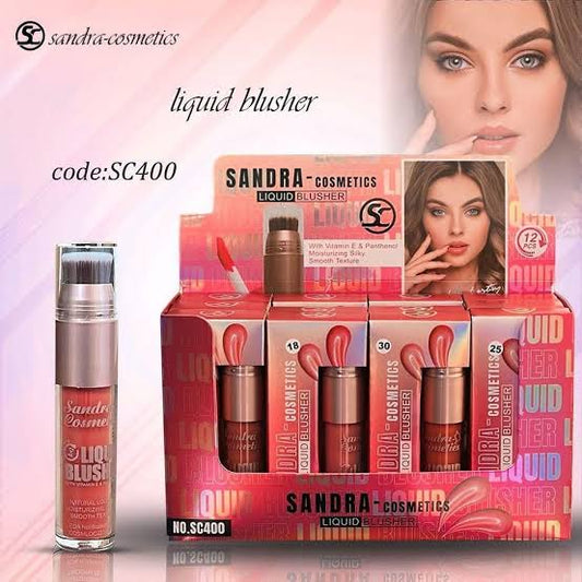 Sandra cosmetics liquid blusher درجات