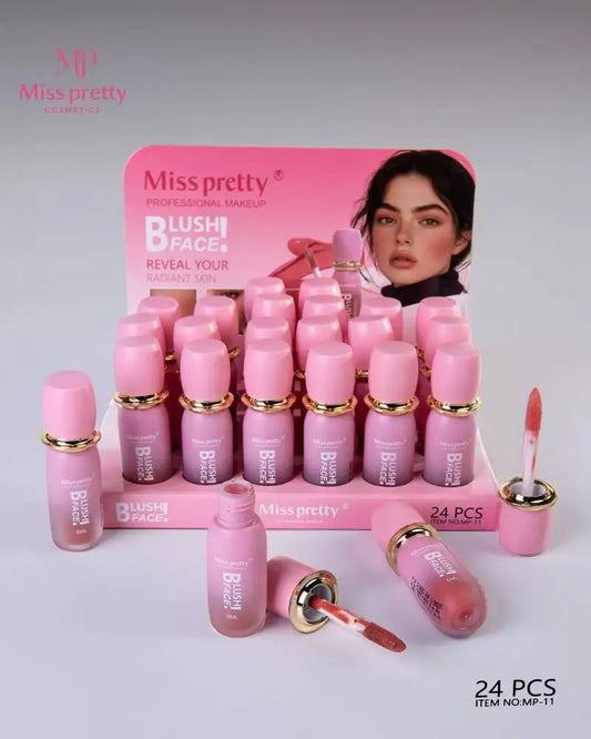 Miss pretty liquid blush face درجات