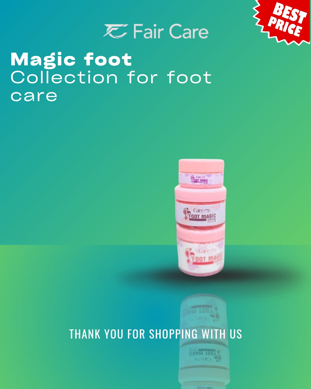 Magic foot collection for foot care