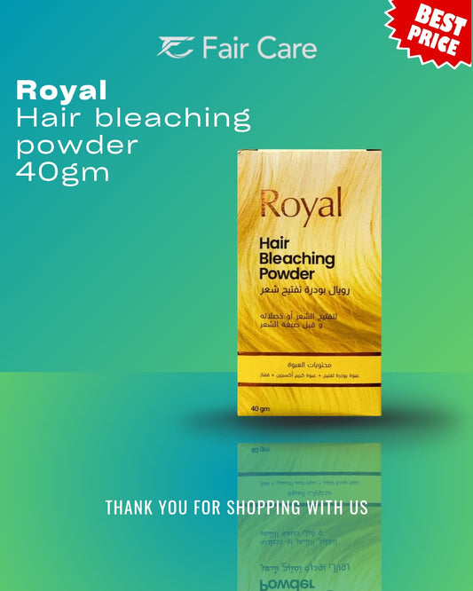 Royal hair bleaching powder (40gm)