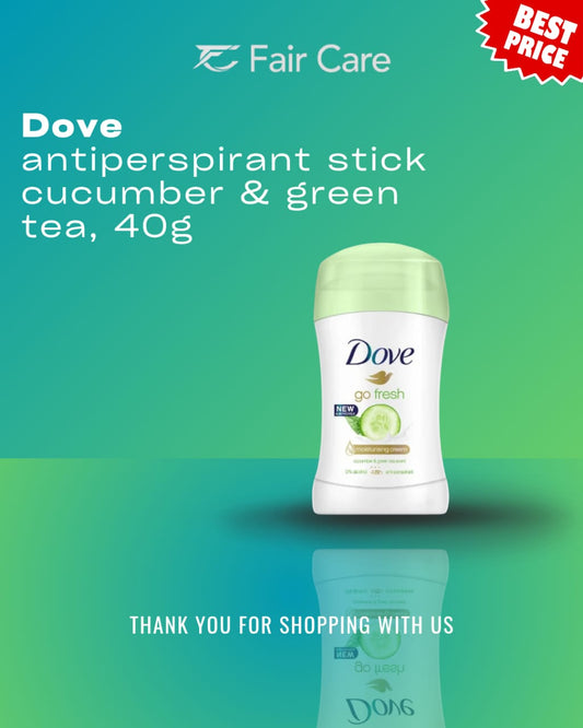 Dove antiperspirant stick cucumber& green tea (40gm)