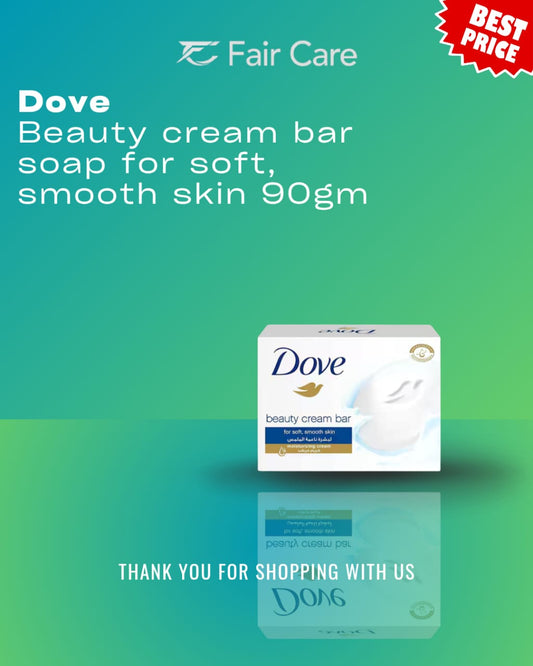 Dove beauty cream bar soap for soft smooth skin (90gm)