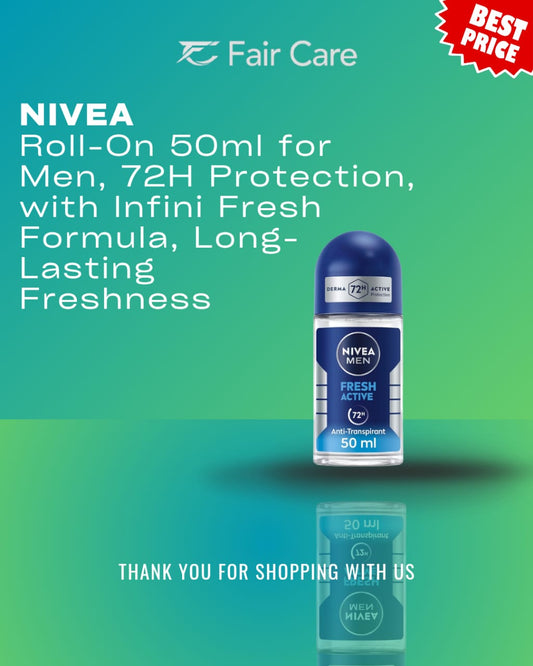 Nivea roll-on 50ml for men 72hr protection