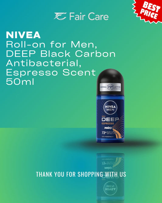 Nivea roll-on for men deep black carbon (espresso) 50ml