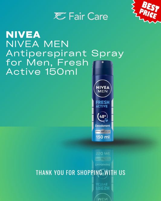 بخاخ نيفيا للرجال انتعاش وحيوية (150 مل)