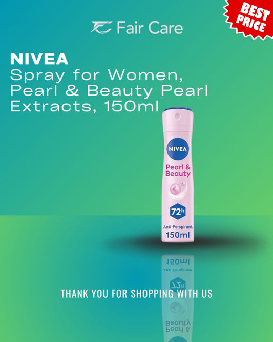Nivea spray for women pearl & beauty extracts (150ml)