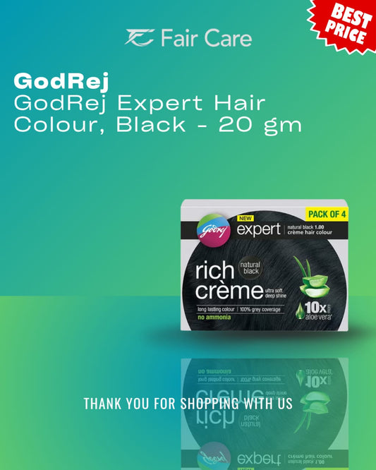 Godrej expert hair color (black) 20gm