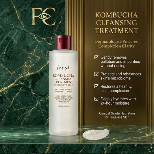 Kombucha cleansing treatment