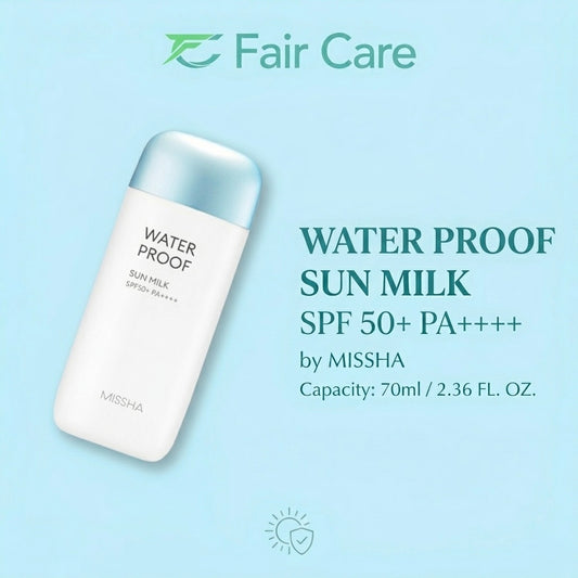Missha water proof sun milk spf50+