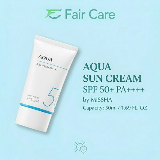 Missha Aqua sun cream spf50+