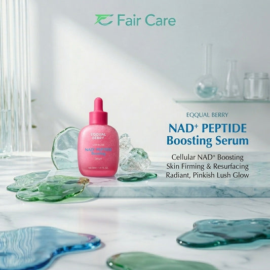 Eqqualberry nad+ peptide boosting serum