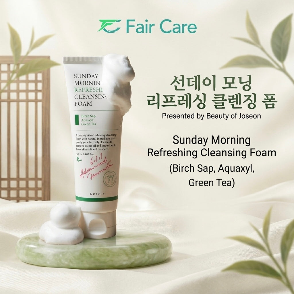 Axis-y Sunday morning refreshing cleansing foam