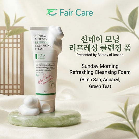 Axis-y Sunday morning refreshing cleansing foam