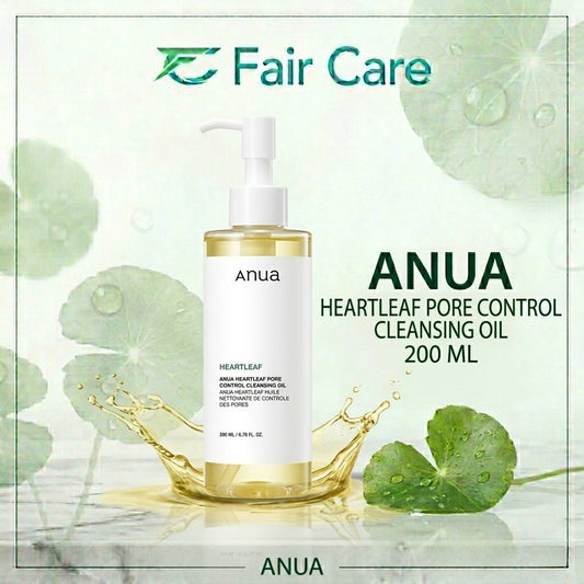 Anua heartleaf pore control cleansing oil 200ml