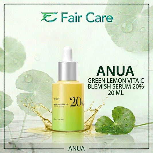 Anua green lemon vita c blemish serum