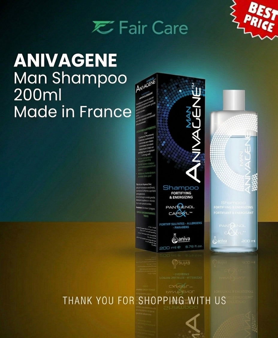 ANIVAGENE FORTIFYING MEN SHAMPOO 200ml