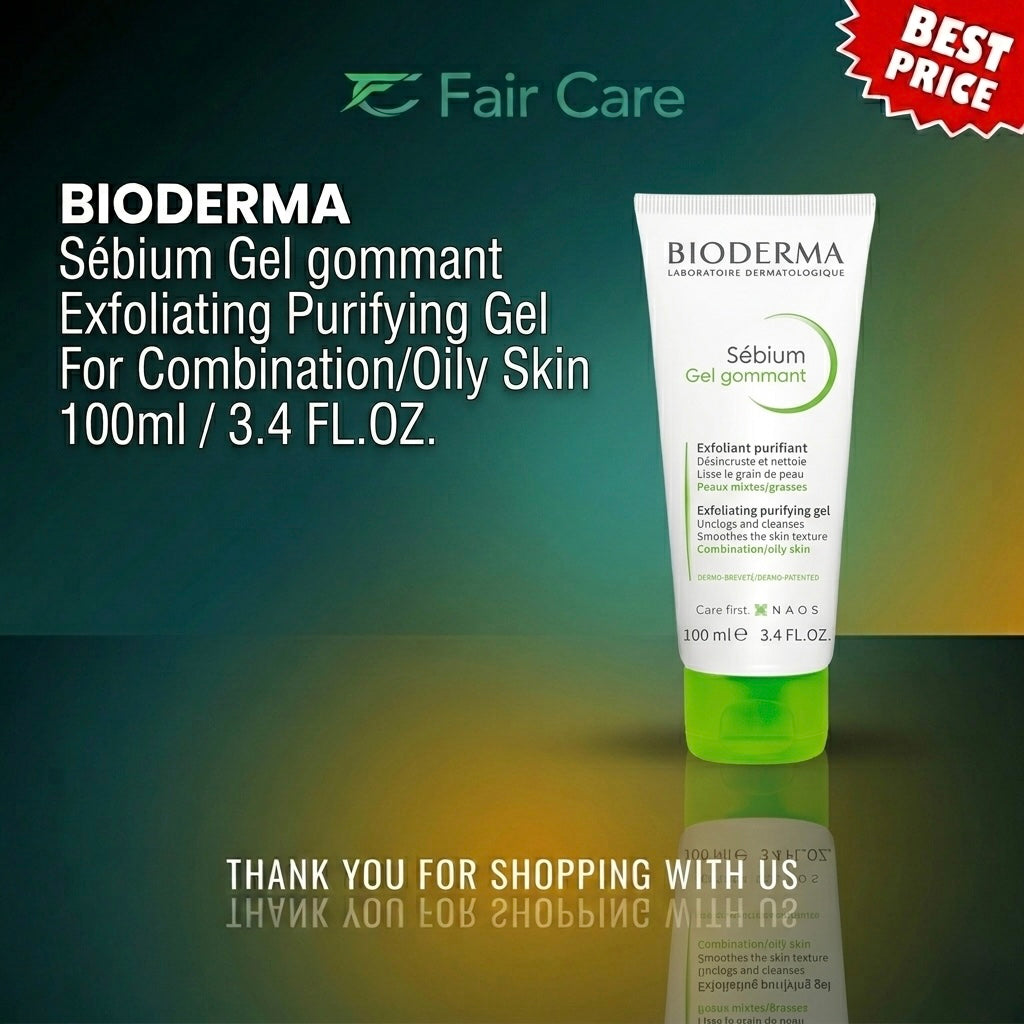 BIODERMA SEBIUM EXFOLATING  PURIFYING GEL 100M