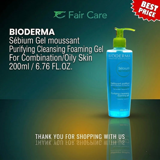 BIODERMA SEBIUM FOAM CLEANSER GEL moussant 200ml