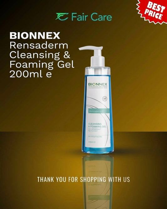 BIONNEX RENSADERM CLEANSING & FOAMING GEL 200ml