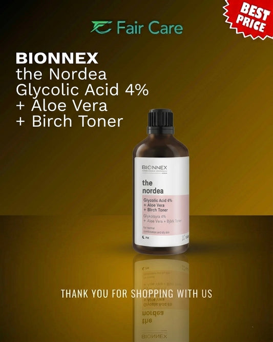 BIONNEX THE NORDEA GLYCOLIC 4%+aloe Vera+brich toner