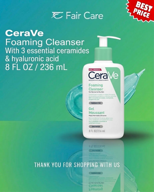 CERAVE FOAMING CLEANSER  236 ML